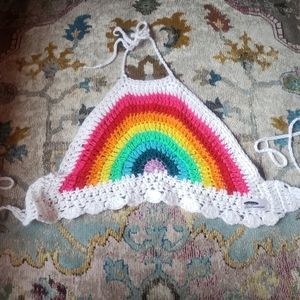 ACreativeWonderland Rainbow Halter
